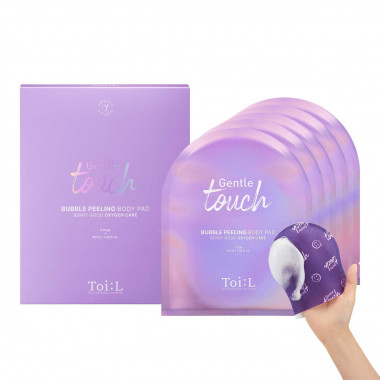 Toi:L Gentle Touch Bubble Peeling Body Pad(1 box 5Pairs)