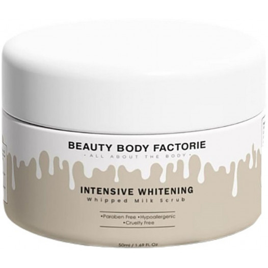 Beauty Body Factorie Intensive whitening whipped scrub