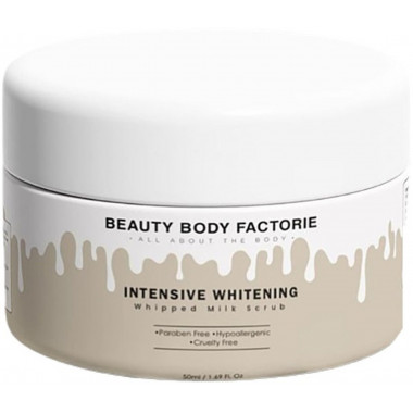 Beauty Body Factorie Intensive whitening whipped scrub - Интенсивный отбеливающий  скраб для тела