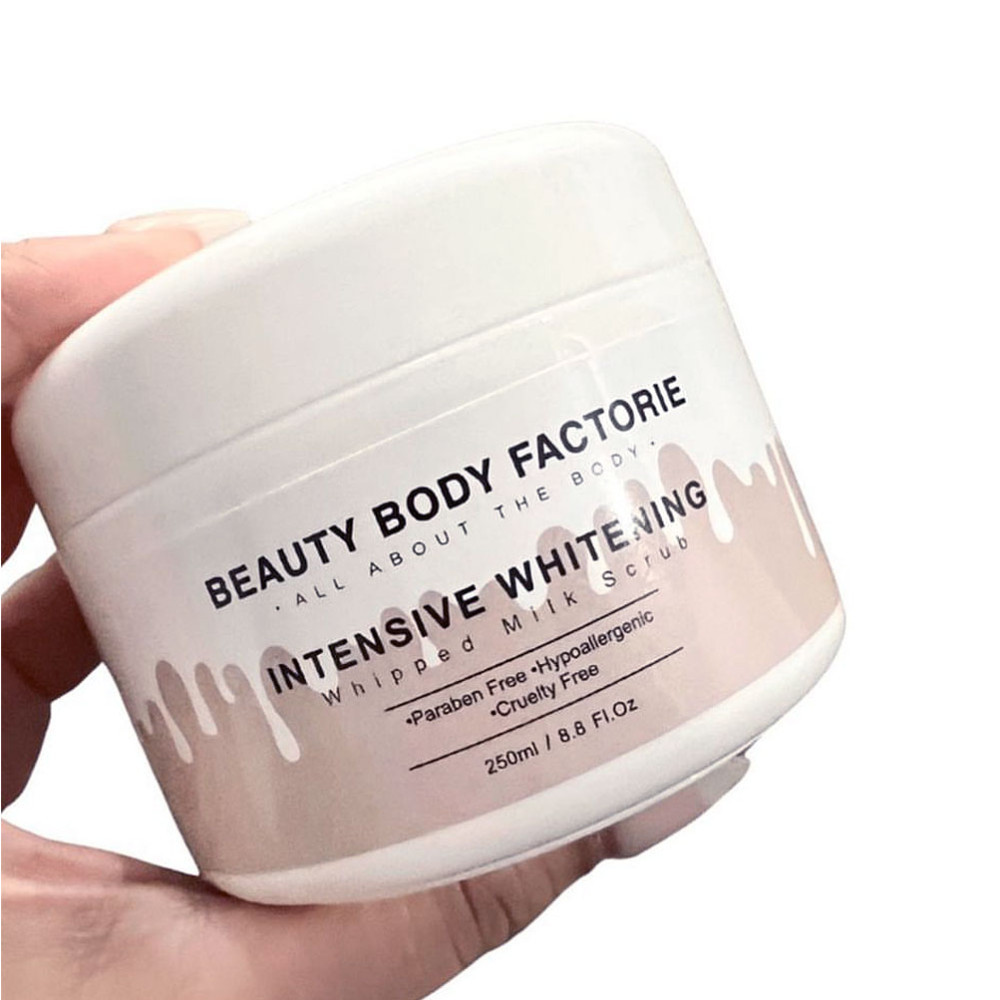 Beauty Body Factorie Intensive whitening whipped scrub - Интенсивный отбеливающий  скраб для тела
